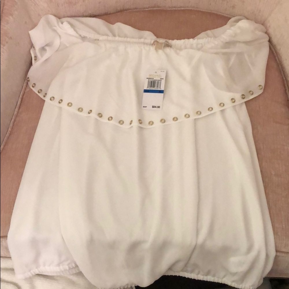 Michael Kors white shirt